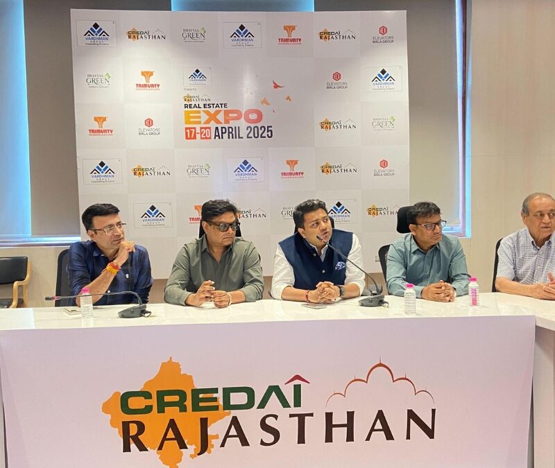 CREDAI Rajasthan Real Estate Expo-2025 will be held from 17th April